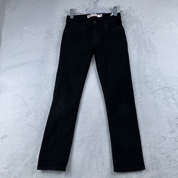Levi's 511 Skinny Jeans Womens Size 12 Performance Slim Fit Mid Rise Black - Picture 1 of 12